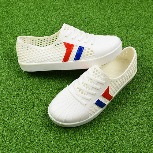 2019 New Couple Casual Beach Crocs Women's Summer Outerwear Hollow Breathable Anti-Slip Baotou Sandals Men's Shoes