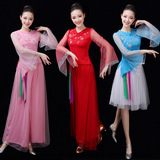 Tingzi Mei Spring и Summer Plaza Dance Clothing New Set Classical Fan Fan Fan Fan Proping Performance Performance Tance Women Women