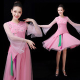 Tingzi Mei Spring и Summer Plaza Dance Clothing New Set Classical Fan Fan Fan Fan Proping Performance Performance Tance Women Women