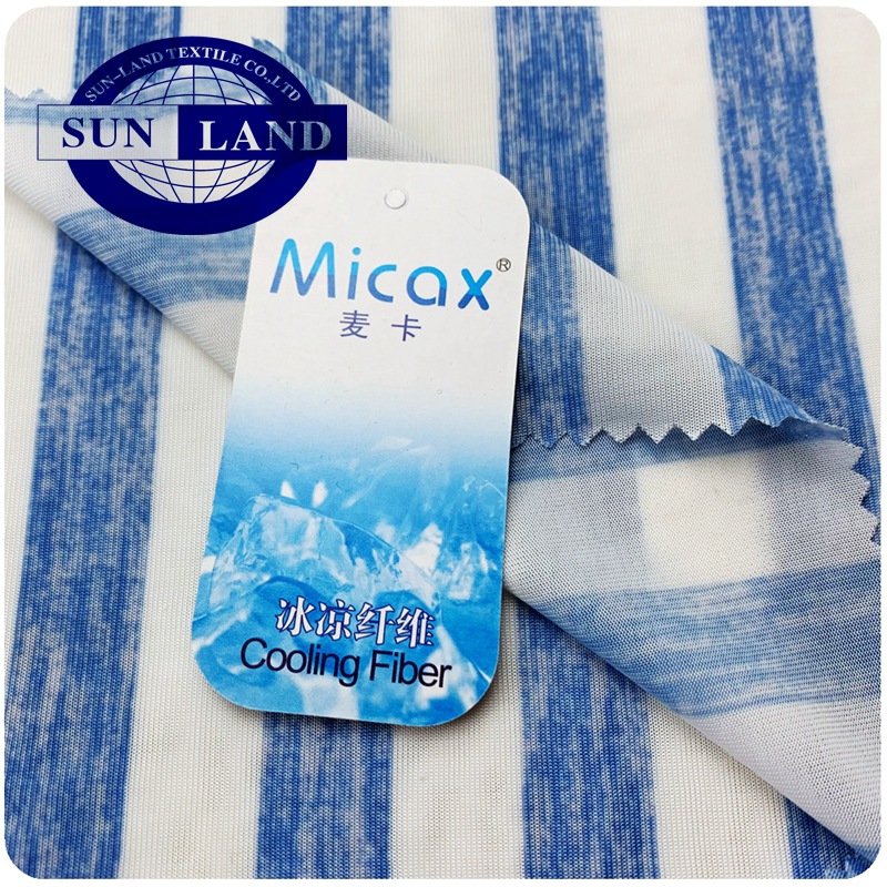 针织家纺宽幅面料 接触冷感micax 尼龙汗布 宝宝爬爬垫用料