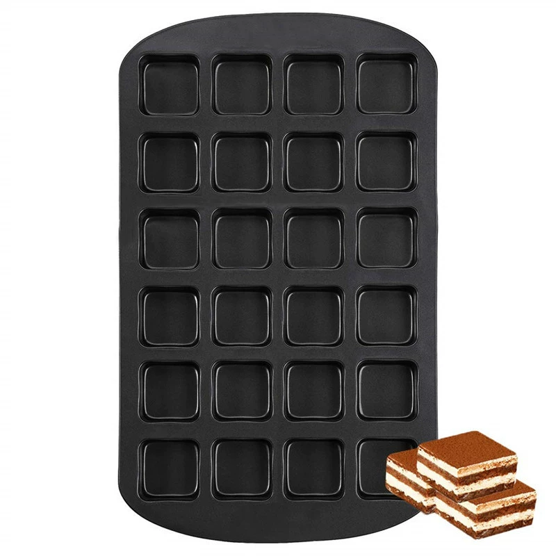24 Сетка силиконовая форма для ледяного торта легкая демонтажная форма для торта Форма для шоколадных конфет коробка для льда коробка для дополнительной еды
