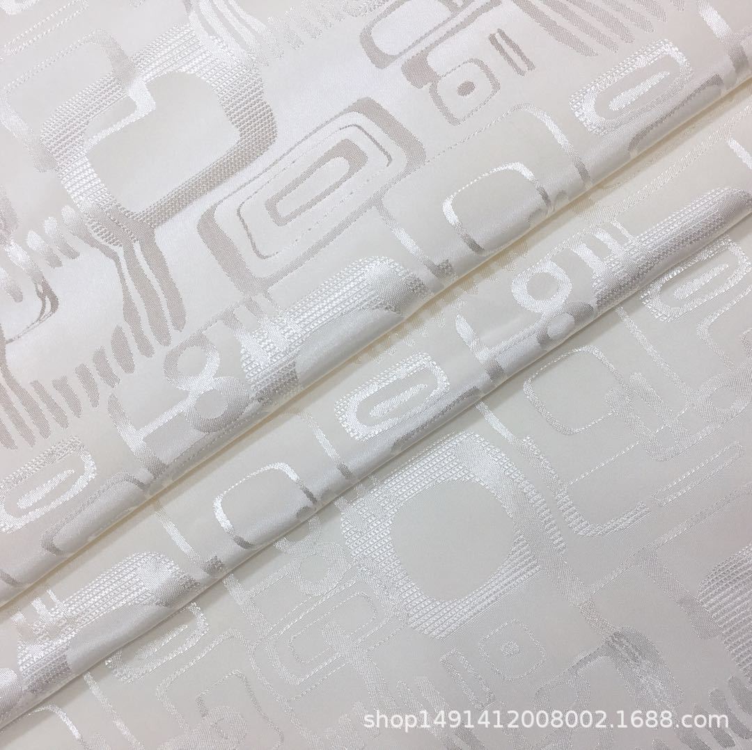 现货批发色织暗纹提花布高密里布提花服装面料DIY手饰古装汉服料