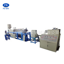 富士现货PE塑料水果网套挤出机加长西瓜网垫机出口国外