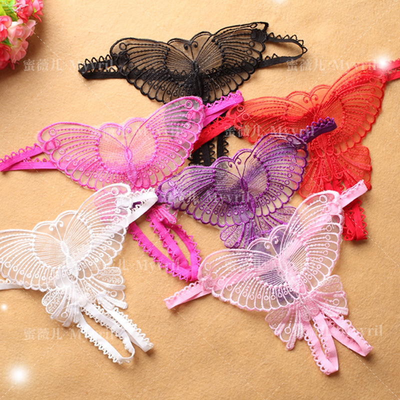 All transparent temptation ladies thong T -shaped pants big…