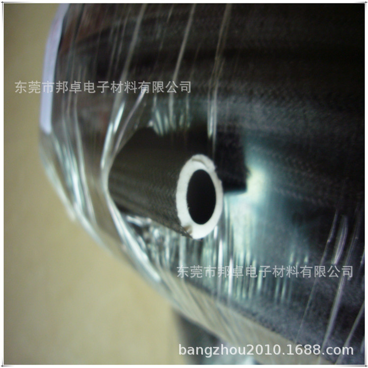 厂家供应硅胶编织管电器线束内胶外纤套管蒸汽机硅胶管耐高温套管