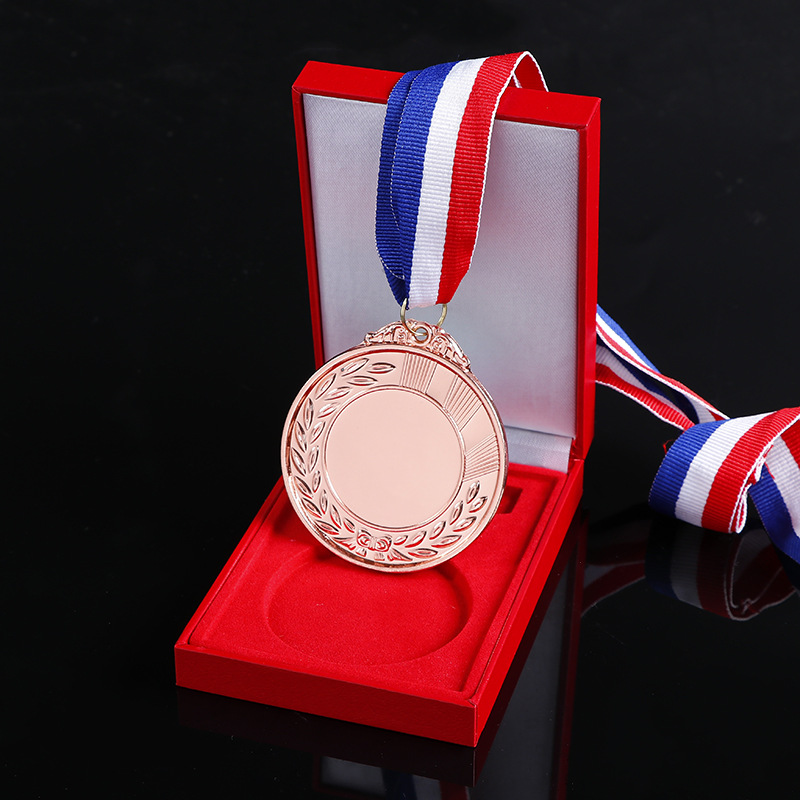 Medalla de metal maratón competencia Juegos escolares placa conmemorativa personalizada kindergarten niños lista