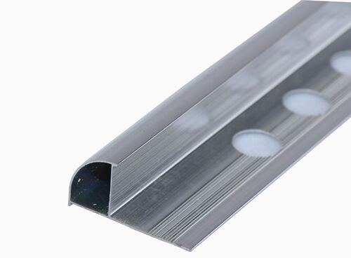Factory supply L-shaped tile edge trim, right-angle metal edge banding, aluminum alloy stone corner strip
