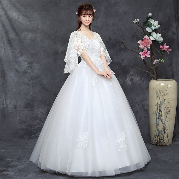 Summer wedding dress for bride