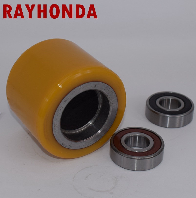 合力80*75-47承重轮电动叉车轮子电动搬运车堆高车承载轮