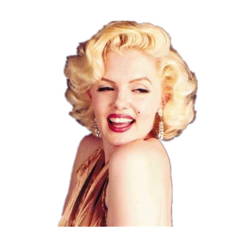 Stage Colorful Cos Anime Festival Men's and Women's Kidsren's Dance Marilyn Monroe Performance Wig Beige Wholesale
