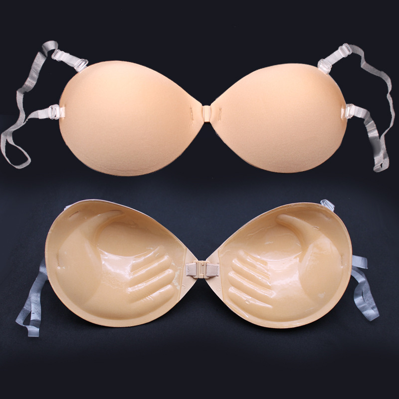 Adam's Hand Invisible Bra Silicone Bra Palm Push up Bra Wedding Dress 3cm Thickened Invisible Bra Adam's Hand Invisible Bra Silicone Bra Palm Push up Bra Wedding Dress 3cm Thickened Invisible Bra
