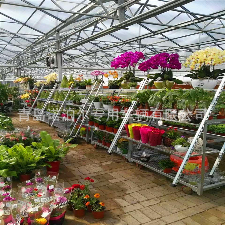 厂家批发热镀锌处理花架车不易生锈育苗车果蔬基地专用工具车