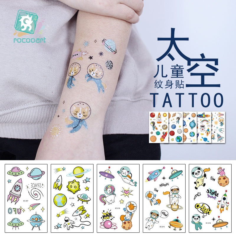Waterproof children's tattoo stickers for boys