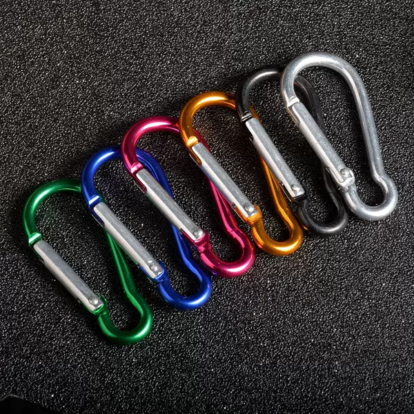 Gourd carabiner No. 7 spring Hook Mountain climbing buckle kettle buckle outdoor aluminum alloy carabiner