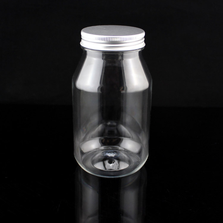 生产厂家供应奶酪奶片瓶 pet透明塑料罐 异形瓶 花果茶塑料罐