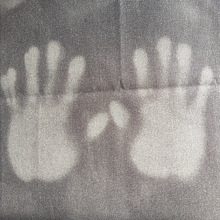 温变专利 感温变色帆布 12安帆布 感光变色布 遇水变色 夜光变色