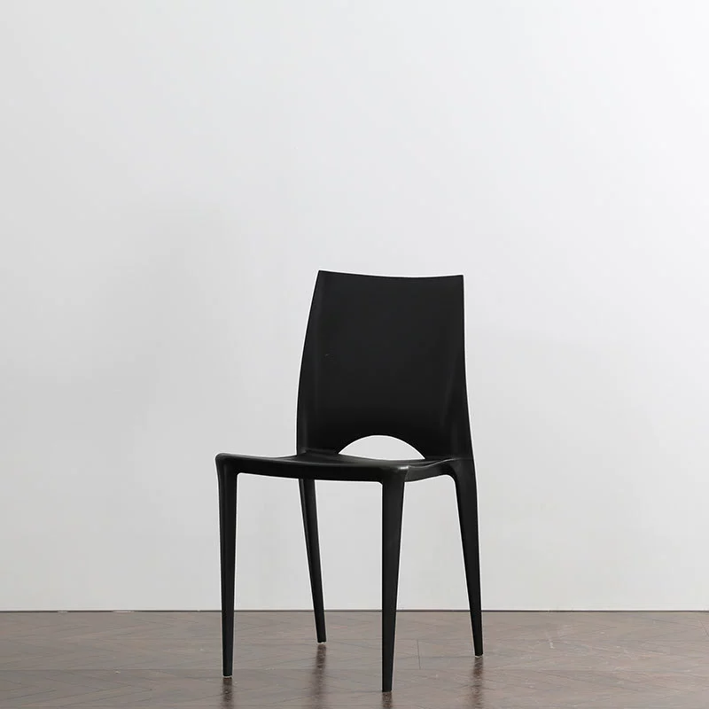 Стул Nordic Bellini Открытый стул Пластиковый обеденный стул Модный простой креативный пластиковый стул Кафе Стул для переговоров