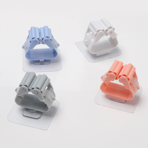 New style strong non-marking mop clip, non-marking mop rack wholesale, mop hanger hook wholesale