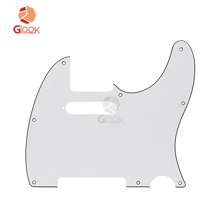 Placa de guardia de la guitarra eléctrica TL Meifen mofen cubierta frontal del panel Meifen estándar TL Placa de guardia accesorios para instrumentos musicales al por mayor