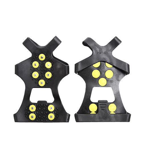 10-tooth crampon anti-slip shoe cover outdoor snow and ice anti-slip claw children's anti-slip shoe nail chain mountain climbing equipment