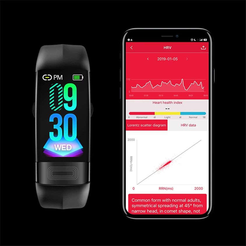 Smart watch, sports waterproof radio baby monitor, measures blood pressure