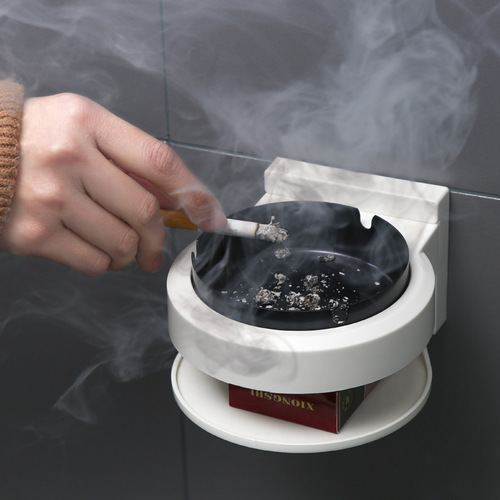 A2726 bathroom ashtray free punch wall-mounted fashionable ashtray box toilet stainless steel ashtray
