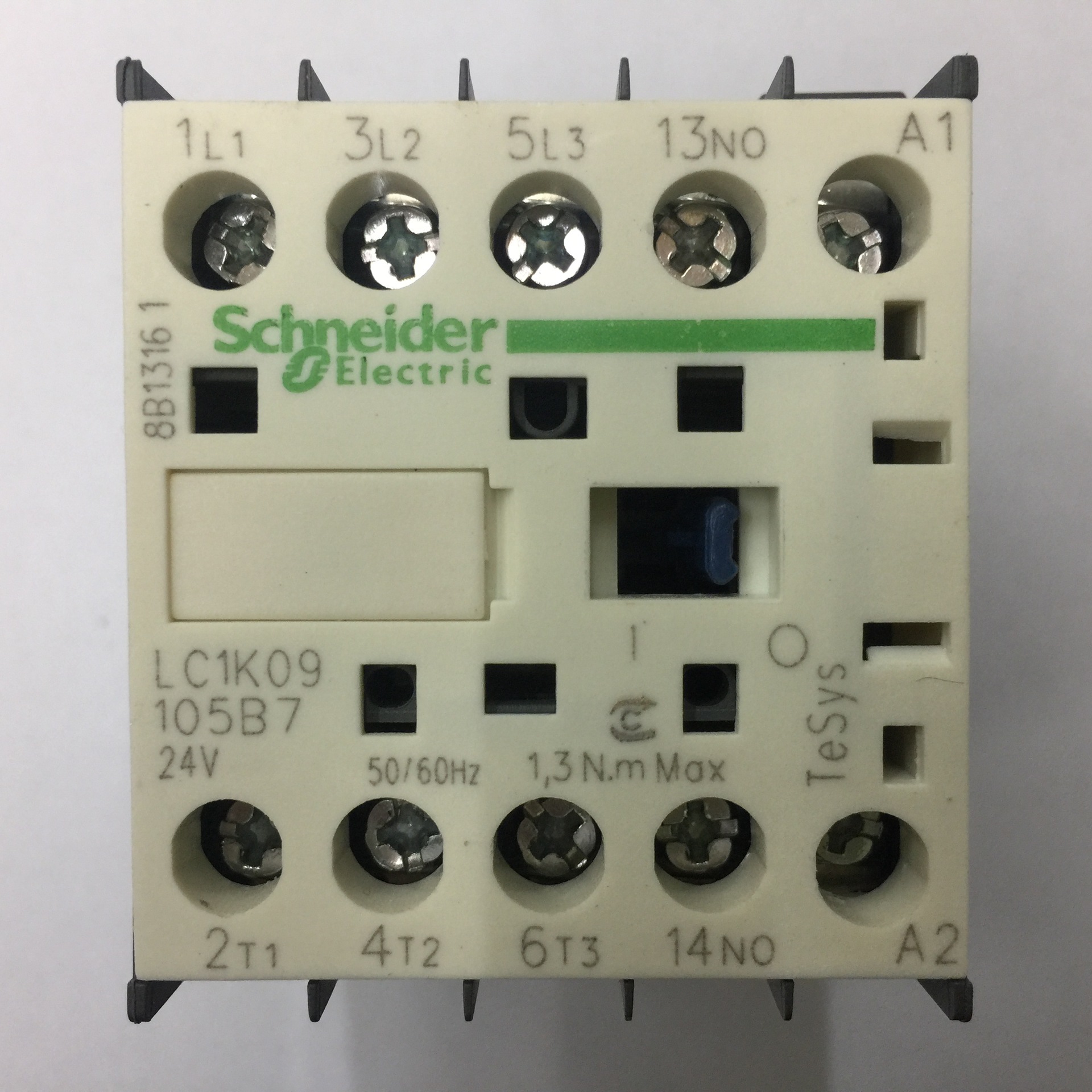 原装正品LC1K09105B7 AC24V 50/60Hz 焊接脚 Schneider交流接触器