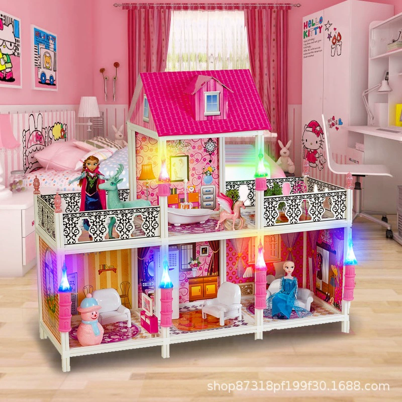 Villa, set, gift box, doll, toy, “Frozen”