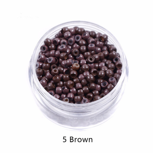 【NANO RING】3.0MM Copper 8D Nano Silicone Hair Extension Ring, 1000 Pcs Nano Silicone Hair Extension Clips