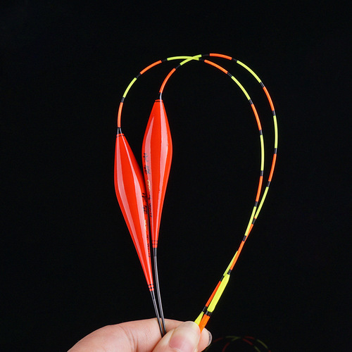 Chujiang fishing gear Bal fir wood float thick eye-catching tail float wholesale fishing gear manufacturer direct supply