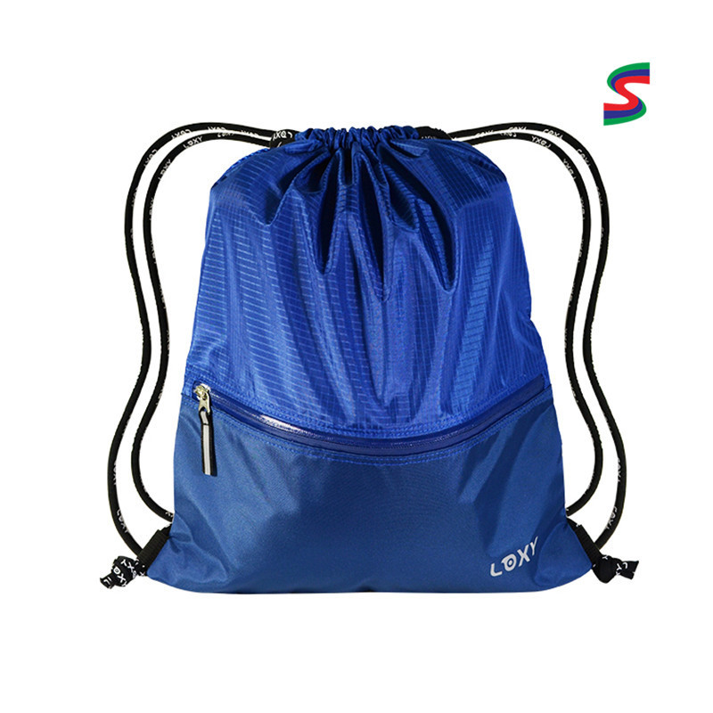 新欧标束口网料包 防水爬山水杯袋拉绳抽绳背包 足球背定制logo