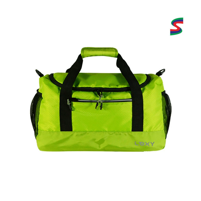 Мужская цилиндрическая сумка для фитнеса большой емкости, сумка-мессенджер из ткани Оксфорд, новая портативная многослойная портативная спортивная сумка