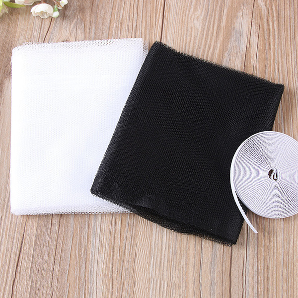 Self-adhesive white invisible simple mosquito repellent with velcro