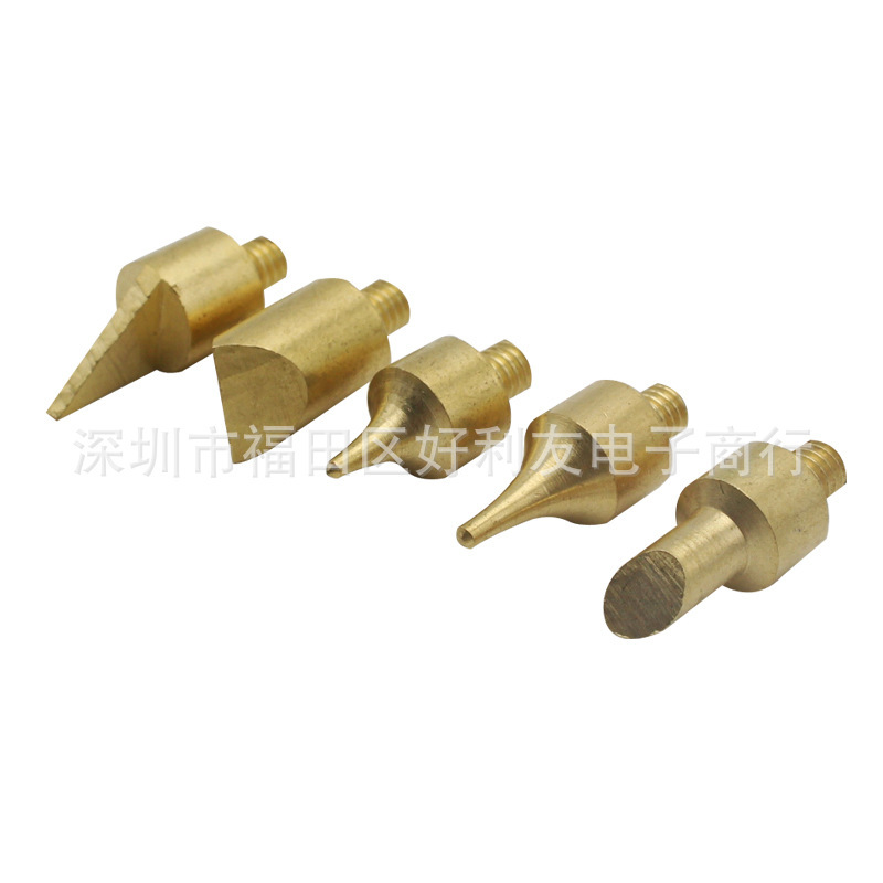 Pirograbado tallado soldador eléctrico 7-pieza herramienta estándar europeo carpintería tallado soldador estampado en caliente pyrography conjunto de pluma de soldadura eléctrica