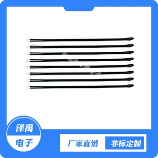 厂家现货热敏电阻NTCMF52D5K3950温度传感测温小黑头小皮线高精度