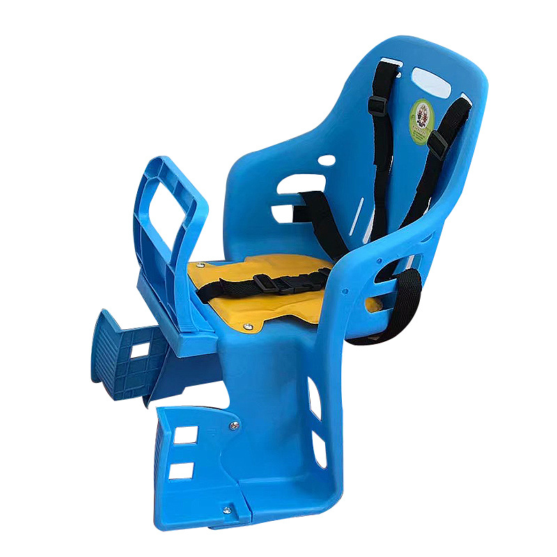 Asiento de bicicleta Chuanfu bicicleta grande asiento de seguridad para niños asiento trasero de bicicleta de bebé de plástico
