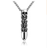 Necklace stainless steel hip-hop style, pendant, accessory, sweater, chain