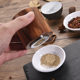 Hand Grinder Salt Pot Acacia Wood Pepper Grinder Two-piece Pepper Grinder Ceramic Core Seasoning Bottle Tools