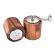 Hand Grinder Salt Pot Acacia Wood Pepper Grinder Two-piece Pepper Grinder Ceramic Core Seasoning Bottle Tools
