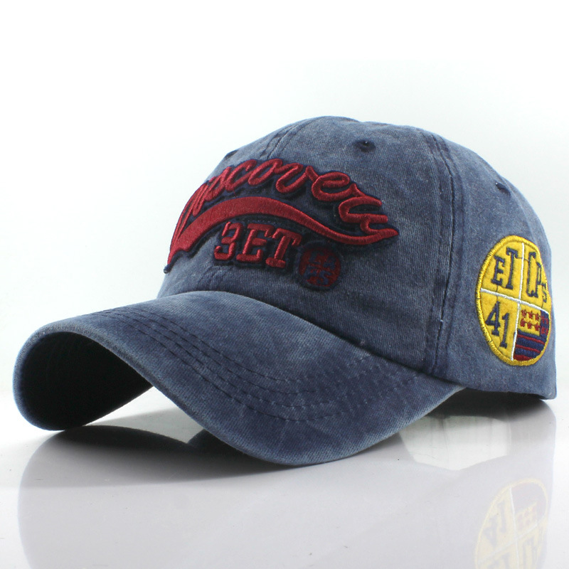 Baseball cap with letters