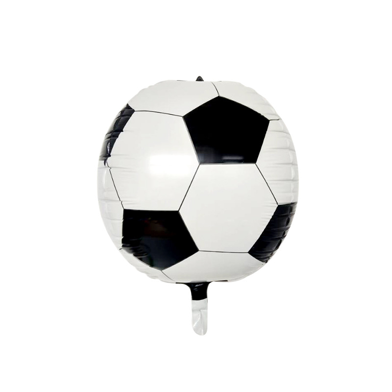 Globo infantil 4D de fútbol de 22 pulgadas, al por mayor
