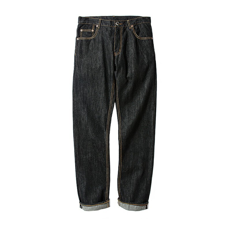 Men's Fashionable Loose Straight Jeans - Variation 5