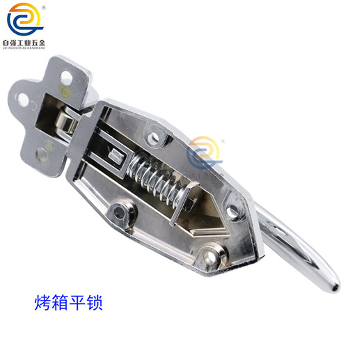 Zinc alloy B01 flat ball oven door handle mechanical equipment drying box cold storage door door lock handle