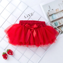 跨境 母亲节新款宝宝卡通翅膀哈衣红色网纱底裤裙头戴三件套