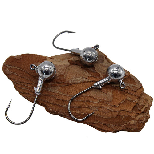 Nude lead head hook, sharp fishing hook, hawkbill hook, tip lure, soft bait hook, natural lead head hook, wholesale in bulk