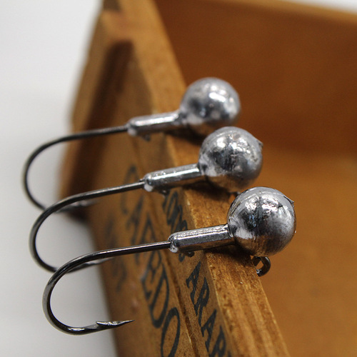 Nude lead head hook, sharp fishing hook, hawkbill hook, tip lure, soft bait hook, natural lead head hook, wholesale in bulk