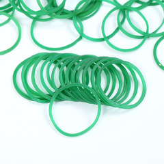 Elastic bands high elasticity durable 25*1.4 green rubber rings rubber bands industrial office cowhide bands wholesale