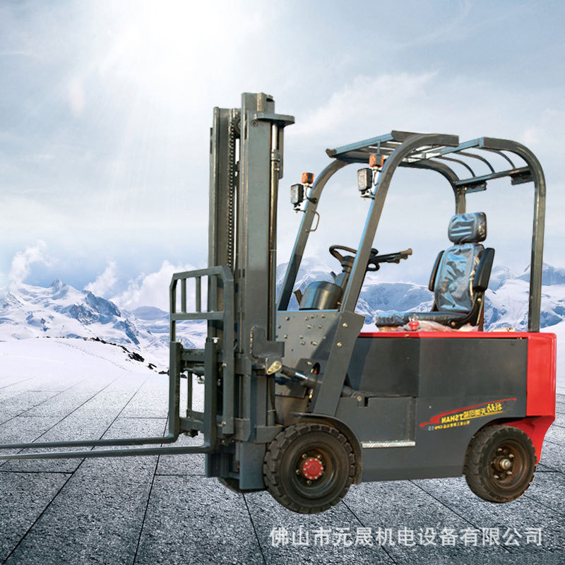 全电动堆高堆垛座驾微型迷你窄巷道升高3米载重1.5吨/T电动叉车