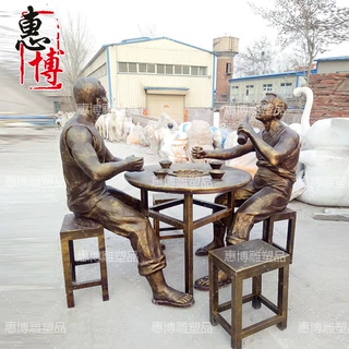 玻璃钢铸铜仿铜人物雕塑铸铜民俗铸铜雕塑玻璃钢人物铸铜雕塑人物