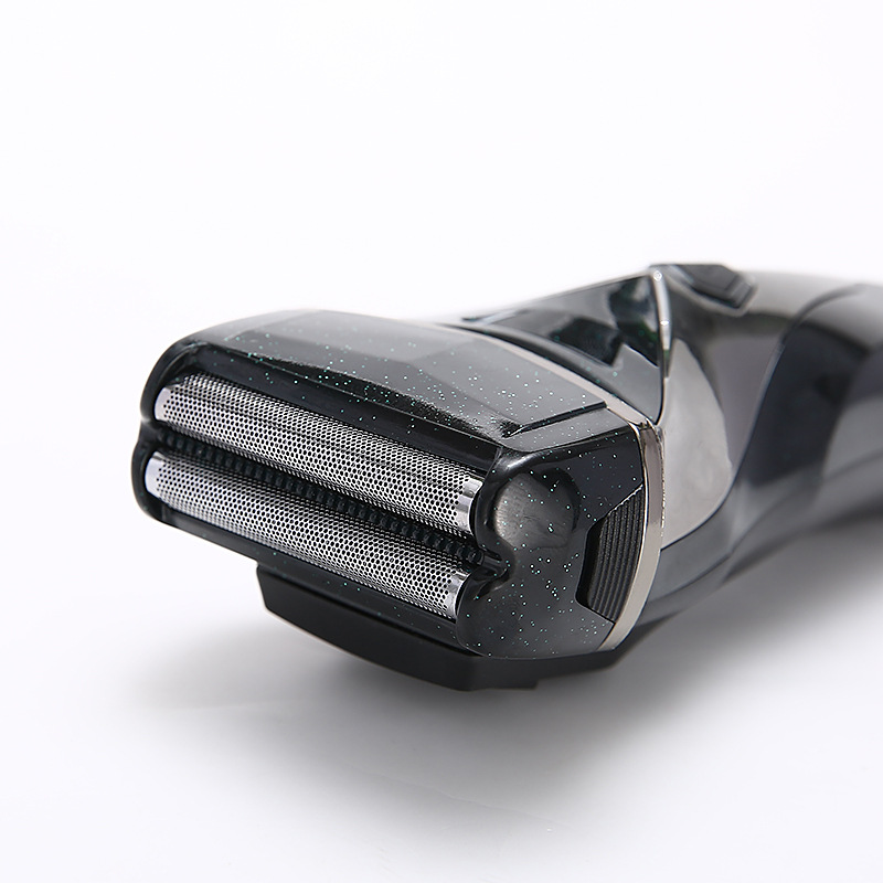 Afeitadora eléctrica recargable para hombre, con recortador desplegable, venta al por mayor del fabricante.